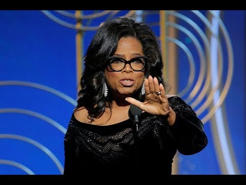 Oprah’s moving speech to women dominates the 2018 Golden Globe Awards