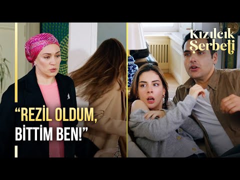 Emir ve Çimen yakınlaşırken Salkım tarafından basıldı! | Kızılcık Şerbeti 116. Bölüm