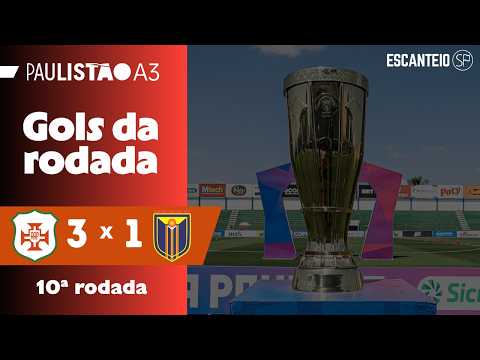 BRIOSA REMAINS LEADER | Portuguesa Santista 3 x 1 Catanduva | Goals from the 2026 Paulista Série ...