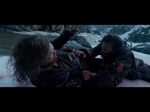 "The Revenant". The final scene of the battle between Hugh and John