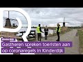 Op pad met gastheren Majed en Frits bij de molens in Kinderdijk