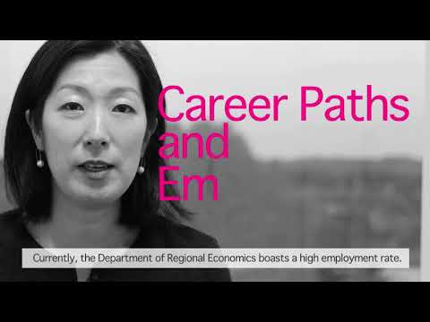 Department of Regional Economics, Faculty of Economics