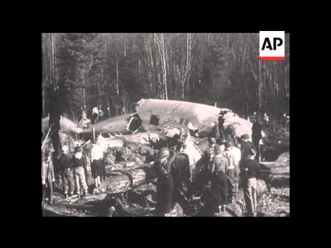 STRATOLINER CRASHES - NO SOUND