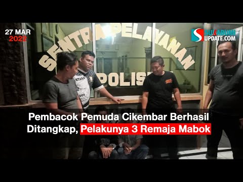 Pembacok Pemuda Cikembar Sukabumi Berhasil Ditangkap, Pelakunya 3 Remaja Mabok