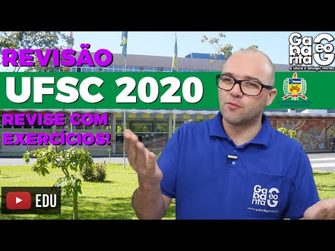REVISÃO UFSC 2020 - Geografia | Revise com Exercícios