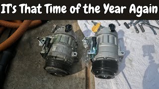 AWD Ford Explorer AC Compressor Replacment