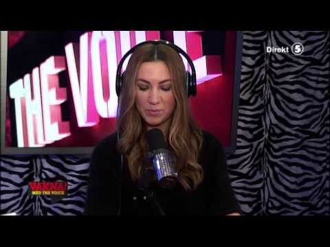 Emma Danielsson synar Svengbergs jeans - VAKNA! med The Voice