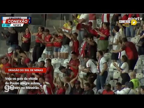 Vídeo: Veja os gols da vitória do Pouso Alegre sobre o Cruzeiro no Mineirão.