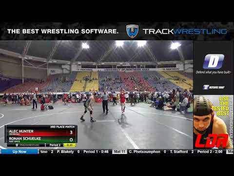 Junior 100 Alec Hunter Oshkosh, Vs Ronan Schuelke Mat Rats