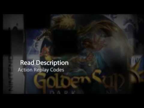 Action Replay Codes: Golden Sun: Dark Dawn