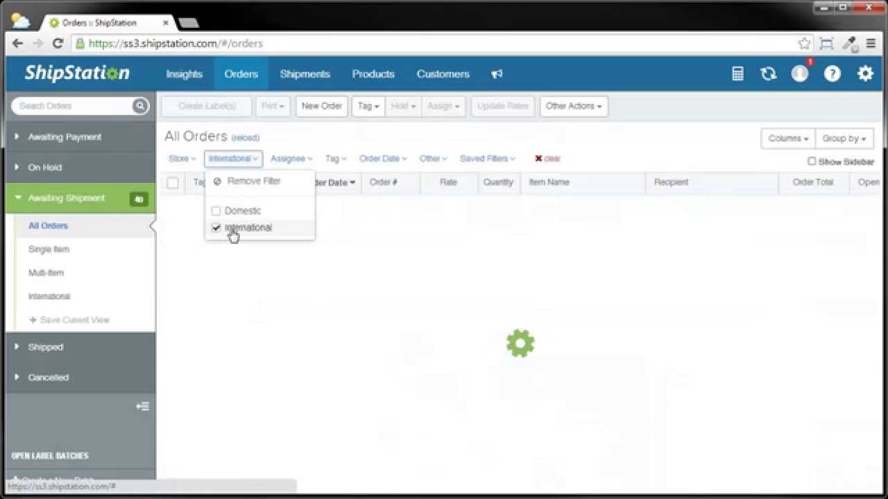 Order Management with ShipStation