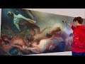 1 100 Oil Painting Time Lapse