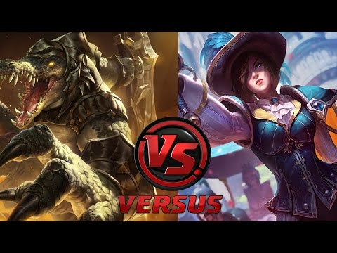 League of Legends: Renekton vs. Fiora Top Lane [GER] Patch 7.7