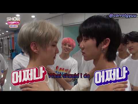 [ENG SUB] 180807 SEVENTEEN "Fascinating Ability" on Show Champion Behind