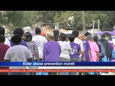 Residents march to create awareness of elderly abuse