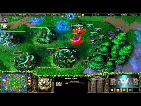 IBUILDDRYAD (NE) vs FuriouSly (NE) - WarCraft 3 gameplay - RN204