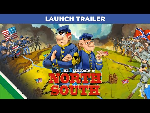 The Bluecoats – North & South | Launch Trailer | Microids & Appeal Studios thumbnail