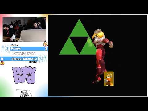 Florida Melee Circuit Finals - Spiral | Krudo (Sheik) Vs Panda (Fox) - Grand Finals