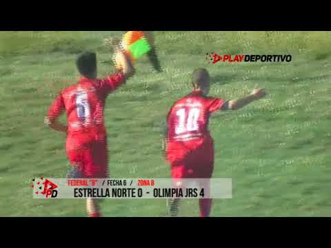 Federal B: Estrella Norte 0 Olimpia Jrs 4