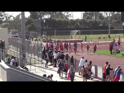 OpenB 100m vs HB 4-24-14 - Los Alamitos Boys