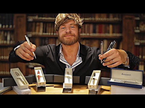 [ASMR] LUXURY Pen Store (Ballpoint Pen Pairing)