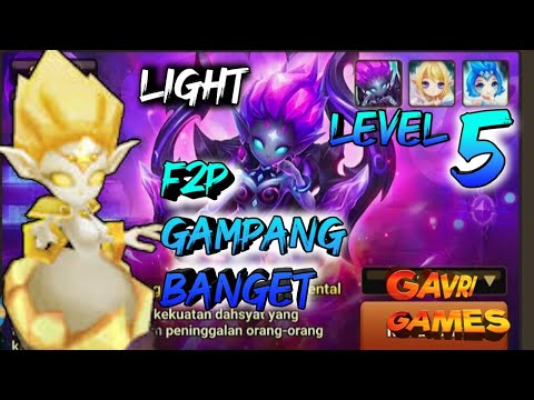 2A High Elemental Light Level 5 F2P Gampang Banget - Summoners War