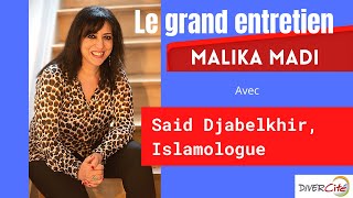 Grand Entretien de Malik Madi (DiverCite.be) avec Said Djabelkhir (Islamologue)