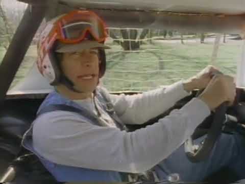 Ernest 'There's a lot of crazies out there ' Safety Car Commercial Jim Varney Old Ad