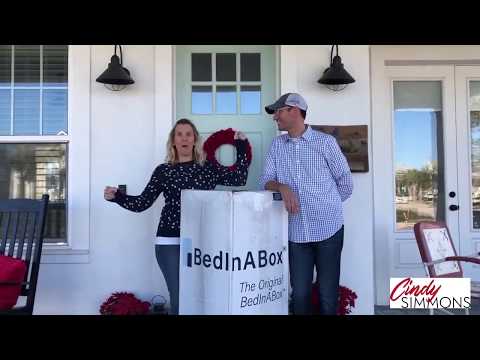 BedInABox Tranquillium® mattress unboxing with Cindy Simmons!