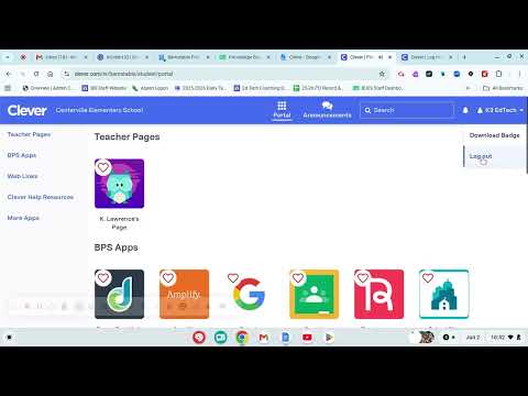 Logging Into Clever Using Clever Badge Or Google 2026