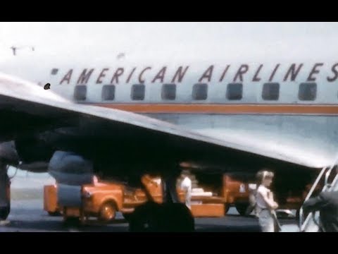 American Douglas DC-6 & Convair CV-240 - "Ramp Action LaGuardia" - 1955