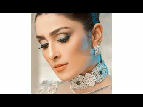 Ayezah khan new  Silver makeup pics #Ayezahkhan #danishtaimoor