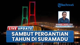 Jumlah Kendaraan Meningkat, Warga Meriahkan Perayaan Pergantian Tahun 2026 di Jembatan Suramadu