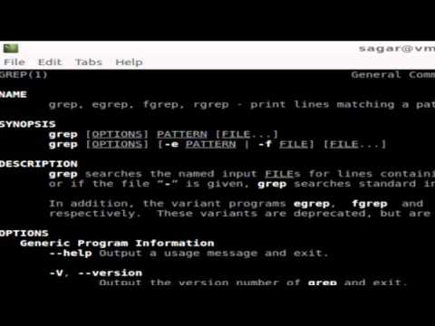 How to come out of man page in Linux Shell terminal