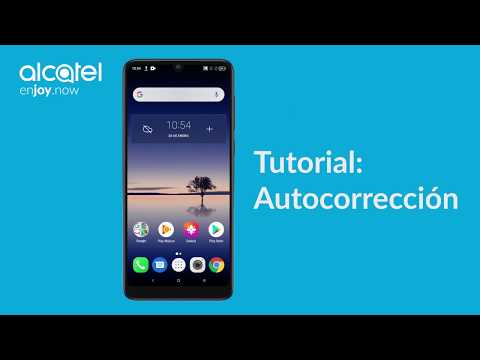 #AlcatelMobile - Como añadir palabras en el autocorrector.