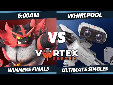 Vortex Legends 13 Winners Finals - 6:00am (Incineroar) Vs. Whirlpool (ROB) SSBU Ultimate Tournament