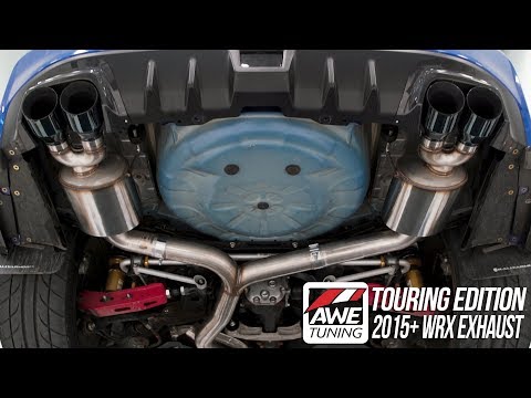 AWE Touring Edition Exhaust for 2015+ WRX