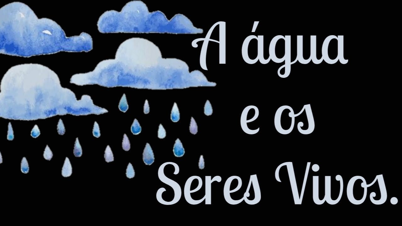 A água e os seres vivos.