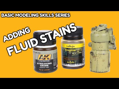 Basic Modeling Skills - Adding Fluid Stains To Your Models