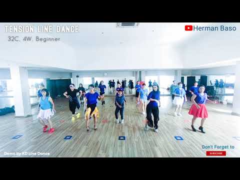Tension - Line Dance | KD Line Dance | KyungOk Kim | Beginner