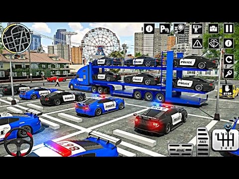 US Army Truck Transporter Driving 3D - Cargo Vehicle Airplane Simulator 2024 - Android GamePlay