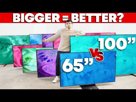 Bigger TV vs Smaller Size: Does Going Huge Actually Look Better?