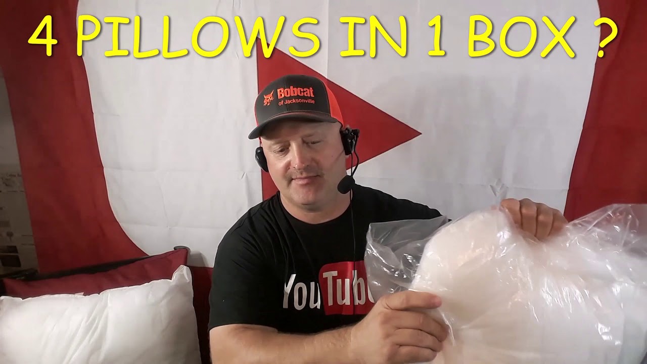 4 PILLOWS IN A BOX ?