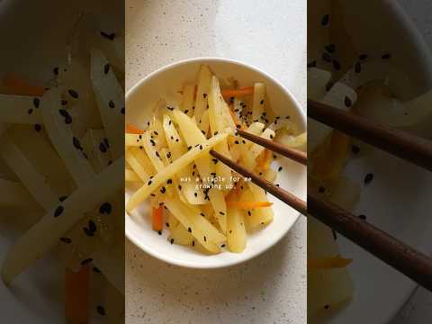 Easy Korean potato banchan