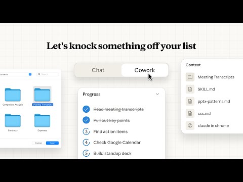 Introducing Cowork: Claude Code for the rest of your work