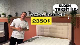 ELDEN TAKSİT İLE YATAK SETİ