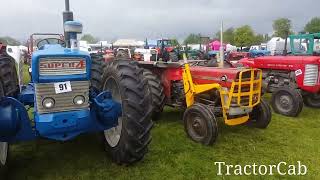 Tractors at Abbey Hill steam rally Yeovil part 2