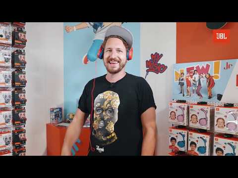 JBL Kids JR310 ausinės , Raudonos/Mėlynos spalvos video