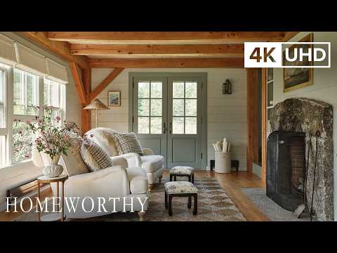 HOUSE TOUR | This Coastal Maine Cottage Perfectly Captures Classic New England Style | 4K