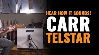 Video thumbnail for Carr Telstar Combo Amp | CME Gear Demo | Steve Carr & Alex Chadwick by Chicago Music Exchange